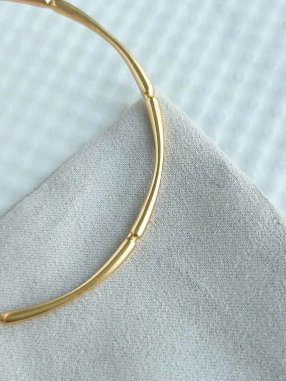 Julie Vos Gold Bamboo Bamboo Bracelet NEW - Picture 2 of 3